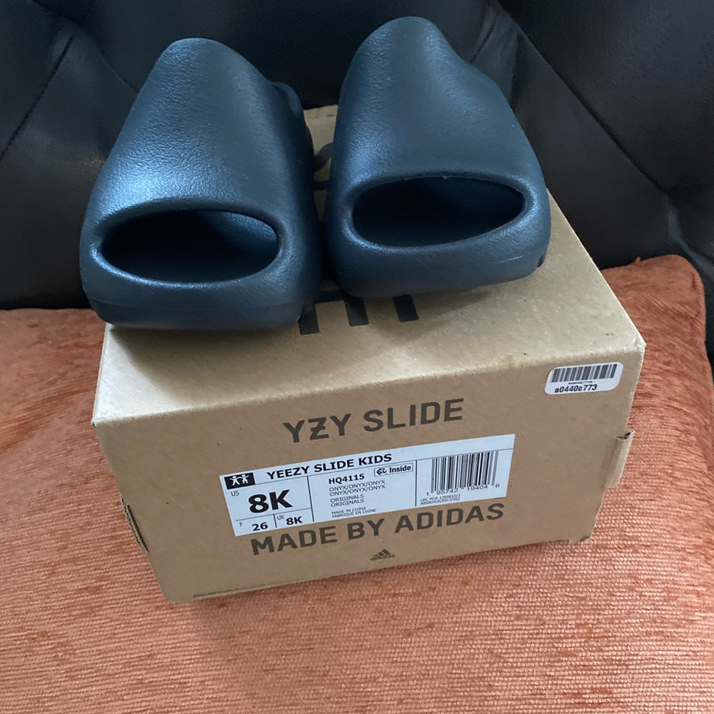 Authentic new Toddler Yeezy slides